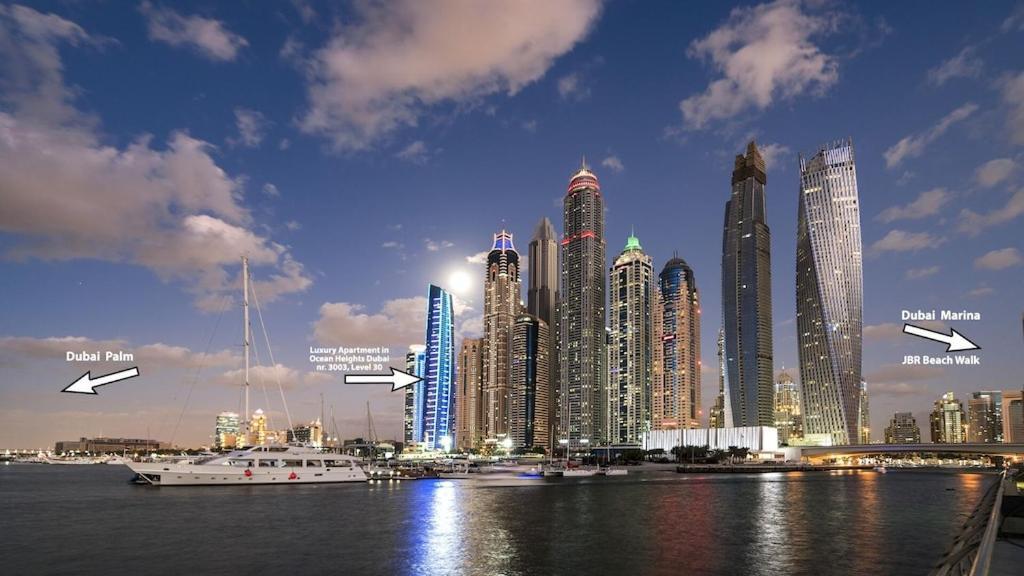 La Buena Vida Marina: Luxe 1BD with Spectacular Sea Views Apartment Dubai Exterior photo