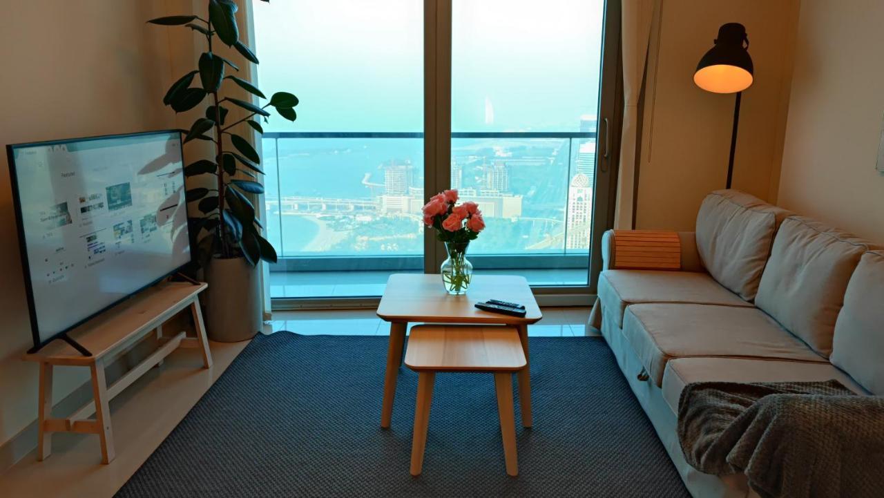 La Buena Vida Marina: Luxe 1BD with Spectacular Sea Views Apartment Dubai Exterior photo